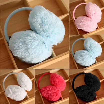 Plush Knit Style Earmuffs - Image 3