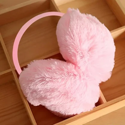 Plush Knit Style Earmuffs - Image 5