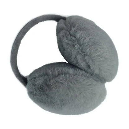 Plush Knit Style Earmuffs - Image 6