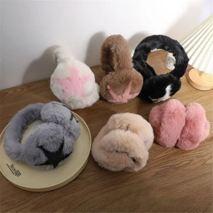 Star Pattern Cozy Earmuffs - Image 3