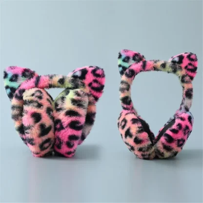 Leopard Winter Earmuffs - Image 3