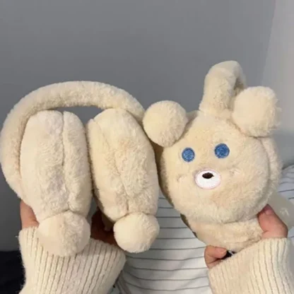 Teddy Bear Cozy Earmuffs - Image 3
