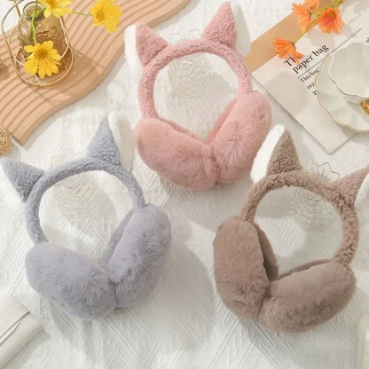 Furry Fleece Cozy Earmuffs - Image 2