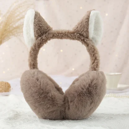 Cute Fluffy Animal Earmuffs - Image 3