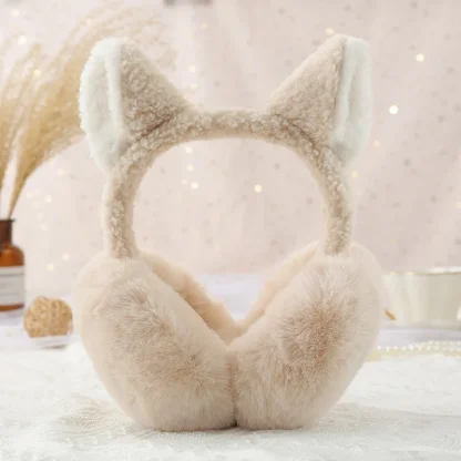 Cute Fluffy Animal Earmuffs - Image 4