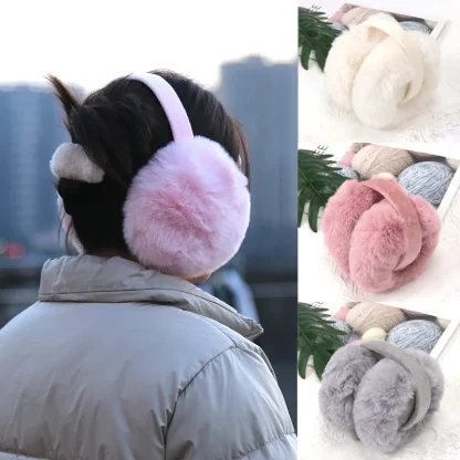 Cute Plush Soft Earmuffs - Image 2