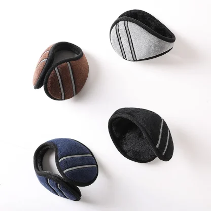 Reflective Strip Winter Earmuffs - Image 5
