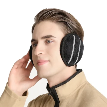 Reflective Strip Winter Earmuffs