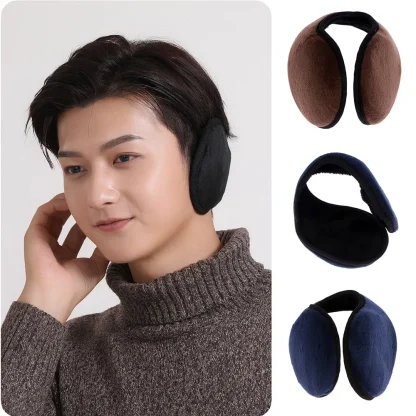 Windproof Thicken Plush Earmuffs - Image 3