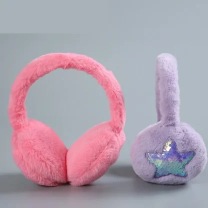 Cute Stars Pattern Earmuffs - Image 4