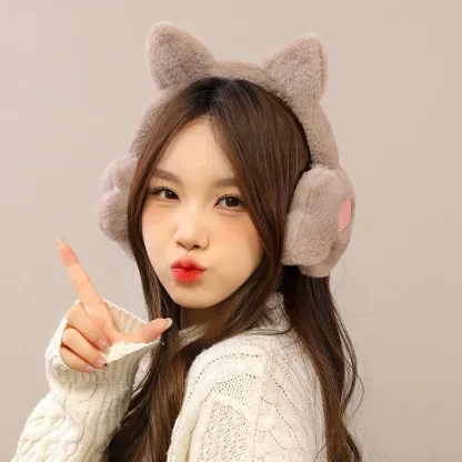 Cozy Cat Claw Earmuffs - Image 5