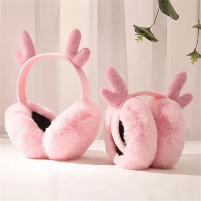 Christmas Antlers Earmuffs - Image 3