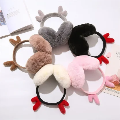 Christmas Antlers Earmuffs - Image 6
