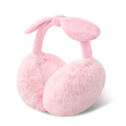 Sweet Bowknot Cozy Earmuffs - Image 2