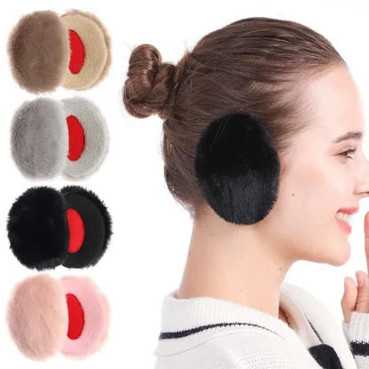 Winter Warm Bandless Earmuffs - Image 2