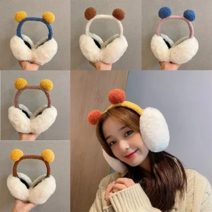 Two-Color Cozy Earmuffs - Image 2