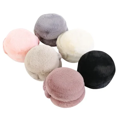 Fluffy Fold Burger Earmuffs - Image 4