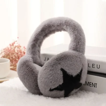 Cozy Stars Pattern Earmuffs - Image 2