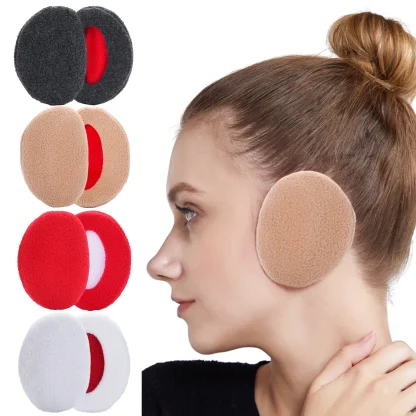 Bandless Warm Cozy Earmuffs - Image 2