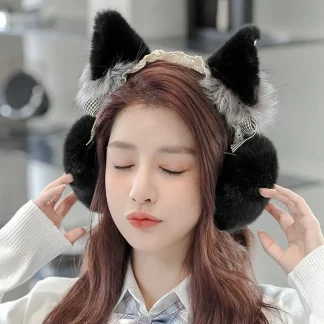 Snug Cute Headband Cozy Earmuffs