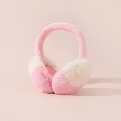 Two-Tone Plush Cozy Earmuffs - Image 2