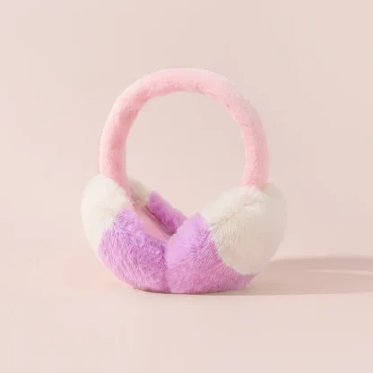 Two-Tone Plush Cozy Earmuffs - Image 4