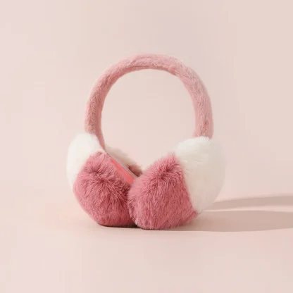 Two-Tone Plush Cozy Earmuffs - Image 5