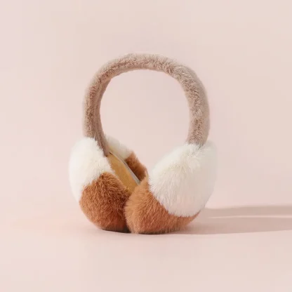 Two-Tone Plush Cozy Earmuffs - Image 6