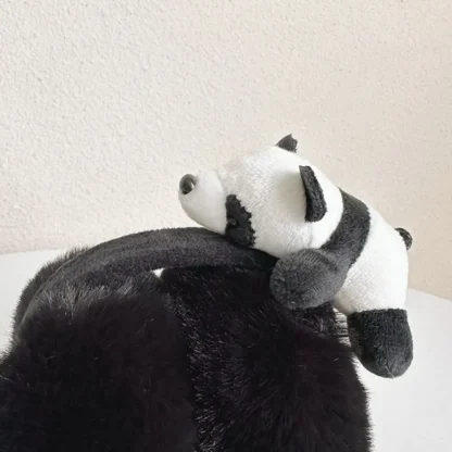 Panda Plush Cozy Earmuffs - Image 6