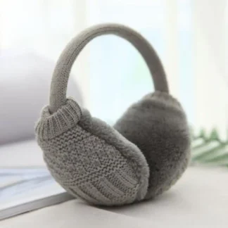 Fuzz Knitted Cozy Earmuffs