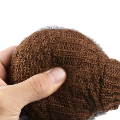 Fuzz Knitted Cozy Earmuffs - Image 5