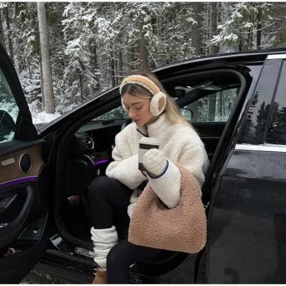 Belted Headband Cozy Earmuffs - Image 4