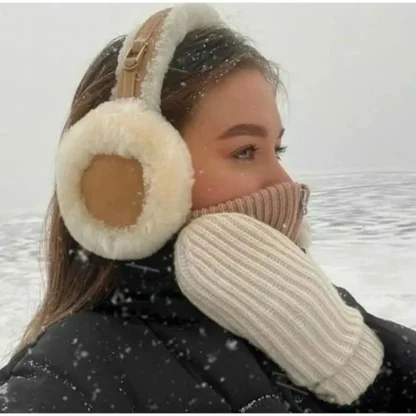 Belted Headband Cozy Earmuffs