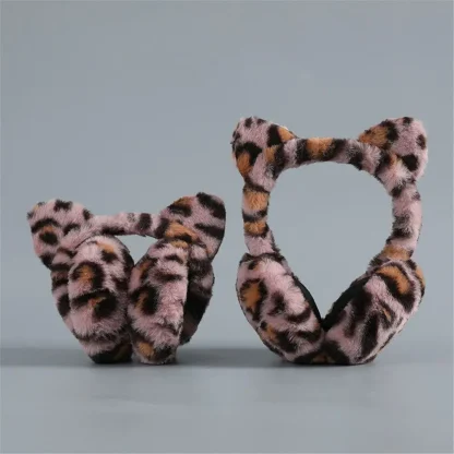 Leopard Print Cozy Earmuffs - Image 3