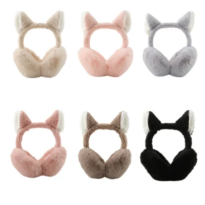 Fluffy Fox Cozy Earmuffs - Image 2