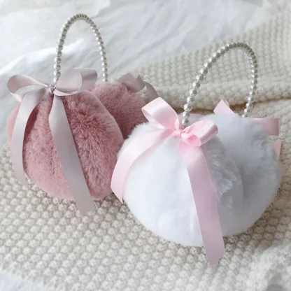 Cute Ribbon Cozy Earmuffs - Image 2